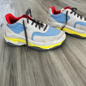 Women's Balenciaga Triple S Sneaker, Multicolor, size 41